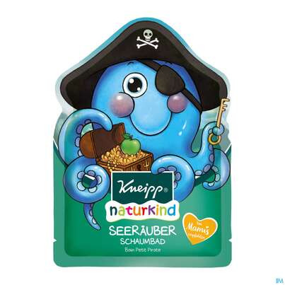 Sie sehen eine Packung Kneipp Naturkind Schaumbad Seeraeuber 40ml, Produktbild: 03 Kneipp Naturkind Schaumbad Seeraeuber 40ml, A-Nr.: 3477470 - 03