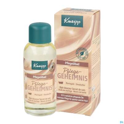 Sie sehen eine Packung Kneipp Pflegeoelbad Pflegegeheimnis 100ml, Produktbild: 04 Kneipp Pflegeoelbad Pflegegeheimnis 100ml, A-Nr.: 4768206 - 04