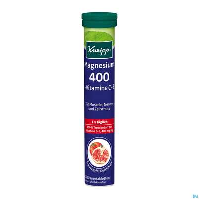 Sie sehen eine Packung Magnesium Brausetabl 400 +c +e -vitalpharma 15st, Produktbild: 02 Magnesium Brausetabl 400 +c +e -vitalpharma 15st, A-Nr.: 3434880 - 02