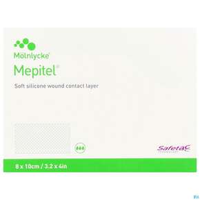 Netzauflagen Mepitel Silikon Steril 8x10cm 5st, A-Nr.: 4743258 - 01