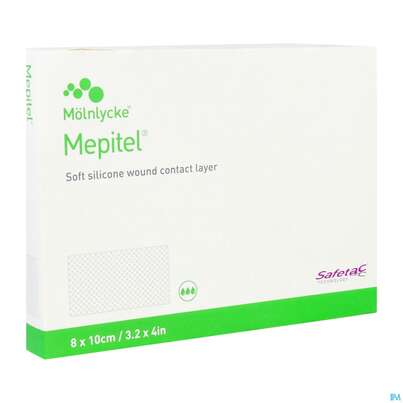 Netzauflagen Mepitel Silikon Steril 8x10cm 5st, A-Nr.: 4743258 - 02