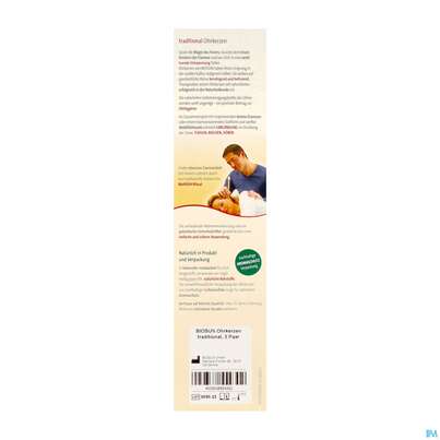 Sie sehen eine Packung Ohrkerzen Biosun Neuer Filter Traditional 6st, Produktbild: 03 Ohrkerzen Biosun Neuer Filter Traditional 6st, A-Nr.: 4341815 - 03