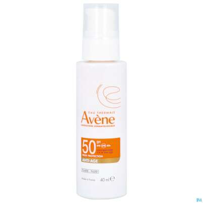 Sie sehen eine Packung Sonnenprodukte Avene Anti/age Fluid Spf50 40ml, Produktbild: 12 Sonnenprodukte Avene Anti/age Fluid Spf50 40ml, A-Nr.: 5899175 - 12