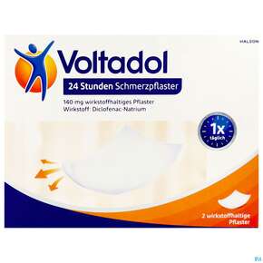 Voltadol 24h Schmerzpflaster Wirkstoffhaltig 140mg 2st, A-Nr.: 5534953 - 01