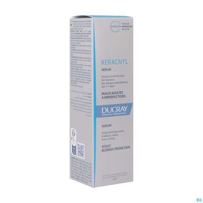 Sie sehen eine Packung Ducray Keracnyl Serum 30ml, Produktbild: 03 Ducray Keracnyl Serum 30ml, A-Nr.: 5564411 - 03