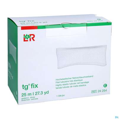 Sie sehen eine Packung Schlauchverband Tg/fix Netz Gr E Rumpf Gr, Huefte Achselhoehle 25m, Produktbild: 05 Schlauchverband Tg/fix Netz Gr E Rumpf Gr, Huefte Achselhoehle 25m, A-Nr.: 2245964 - 05