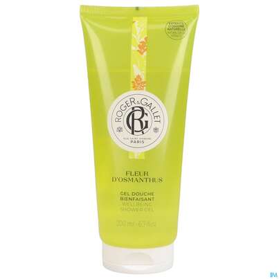 Sie sehen eine Packung Roger & Gallet Fleur D Osmanthus Showergel 200ml, Produktbild: 03 Roger & Gallet Fleur D Osmanthus Showergel 200ml, A-Nr.: 5669742 - 03