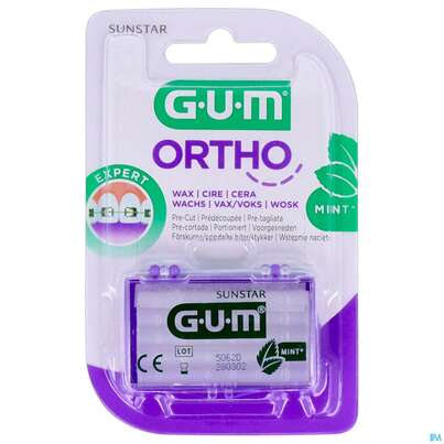 Sie sehen eine Packung Zahnpflege Gum Orthodont Wachs Klar 723 1st, Produktbild: 02 Zahnpflege Gum Orthodont Wachs Klar 723 1st, A-Nr.: 3115815 - 02