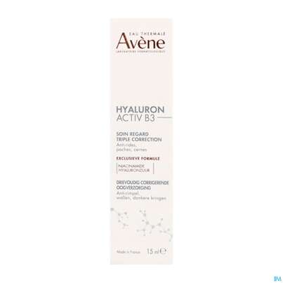 Avene Hyaluron Activ B3 Augencreme 15ml, A-Nr.: 5693410 - 08