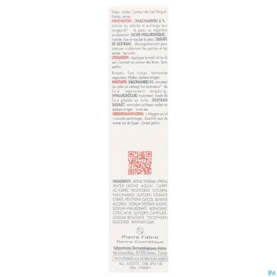 Sie sehen eine Packung Avene Hyaluron Activ B3 Augencreme 15ml, Produktbild: 09 Avene Hyaluron Activ B3 Augencreme 15ml, A-Nr.: 5693410 - 09