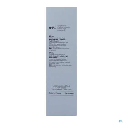 Sie sehen eine Packung Lierac Homme Antiaging Fluid 50ml, Produktbild: 07 Lierac Homme Antiaging Fluid 50ml, A-Nr.: 5607936 - 07