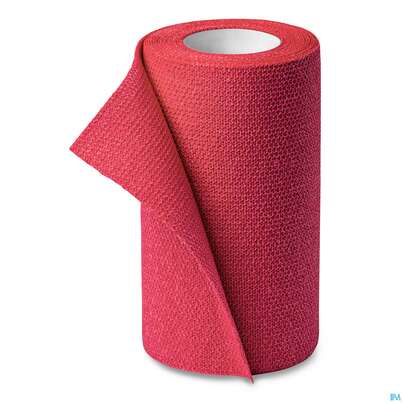 Elastische Binden Idealast/haft Kohaesiv/color Rot 4mx 10cm 1st, A-Nr.: 4174659 - 04
