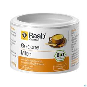 Goldene Milch Pulver Bio Raab 70g, A-Nr.: 5871219 - 01