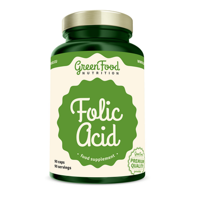GreenFood Nutrition Folsäure 90 Kapseln, A-Nr.: 6003755 - 01