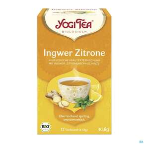 Yogi Tea Bio Ingwer Zitrone 17st, A-Nr.: 5749961 - 01