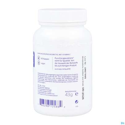 Vitamin C Kapseln Liposomal Pure Encapsulations Lvc6a 60st, A-Nr.: 5890145 - 03