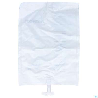 Sie sehen eine Packung Urinbeutel Ruesch/bett 2000ml +schlauch/unsteril T-tap Ablasshahn 130cmnr 85 1st, Produktbild: 03 Urinbeutel Ruesch/bett 2000ml +schlauch/unsteril T-tap Ablasshahn 130cmnr 85 1st, A-Nr.: 3471591 - 03