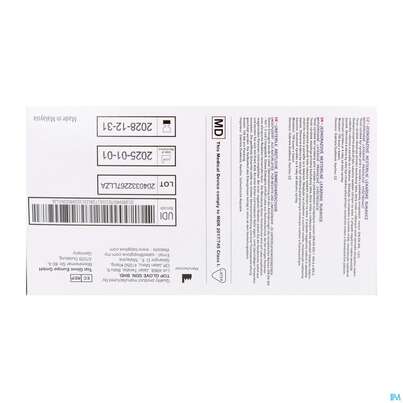 Sie sehen eine Packung Untersuchungshandschuhe -dumax Latex Puderfrei Xs 100st, Produktbild: 04 Untersuchungshandschuhe -dumax Latex Puderfrei Xs 100st, A-Nr.: 2995435 - 04