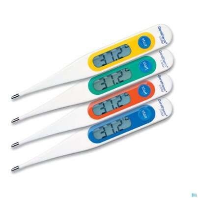 Sie sehen eine Packung Thermometer-fieber Digital Geratherm Color 1st, Produktbild: 03 Thermometer-fieber Digital Geratherm Color 1st, A-Nr.: 3253724 - 03
