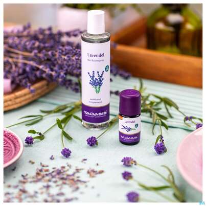 Sie sehen eine Packung Taoasis Raumspray Lavendel Deutschland Bio 50ml, Produktbild: 03 Taoasis Raumspray Lavendel Deutschland Bio 50ml, A-Nr.: 5576414 - 03