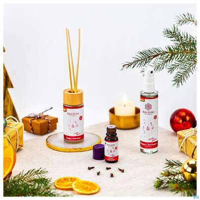 Sie sehen eine Packung Taoasis Baldini Raumspray Happy Christmas 50ml, Produktbild: 06 Taoasis Baldini Raumspray Happy Christmas 50ml, A-Nr.: 5374455 - 06
