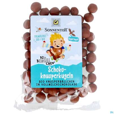 Sie sehen eine Packung Sonnentor Biobengelchen Schokoknusperkugeln Neu 01062 30g, Produktbild: 02 Sonnentor Biobengelchen Schokoknusperkugeln Neu 01062 30g, A-Nr.: 5917134 - 02