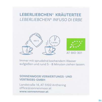 Sonnenmoor Bio/tee Im Filterbeutel Leberliebchen 34g, A-Nr.: 5934285 - 08