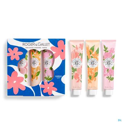 Roger &amp; Gallet Hand/creme Trio Relaxing Fleur De Fig +neroli +rose 1pk, A-Nr.: 5954017 - 07