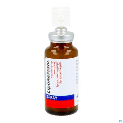 Sie sehen eine Packung Inhalatoren U.zubehoer Lipoaerosol Spray 20ml, Produktbild: 11 Inhalatoren U.zubehoer Lipoaerosol Spray 20ml, A-Nr.: 5838618 - 11