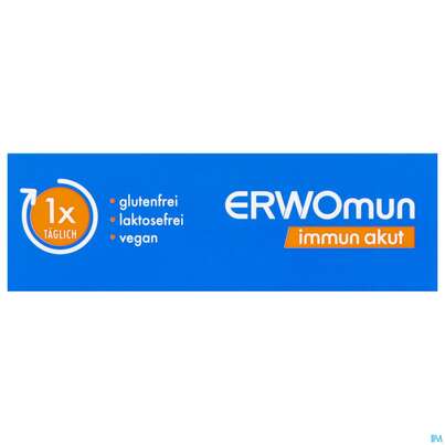 Sie sehen eine Packung Immun Akut Pulver Erwomun Sachet 6st, Produktbild: 05 Immun Akut Pulver Erwomun Sachet 6st, A-Nr.: 5941925 - 05