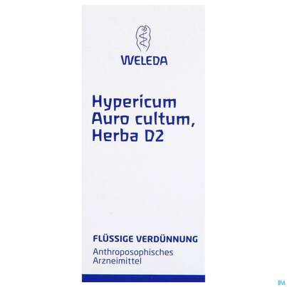 Hypericum/auro Cultum Herba -weleda Dilution D 2 50ml, A-Nr.: 1461878 - 04