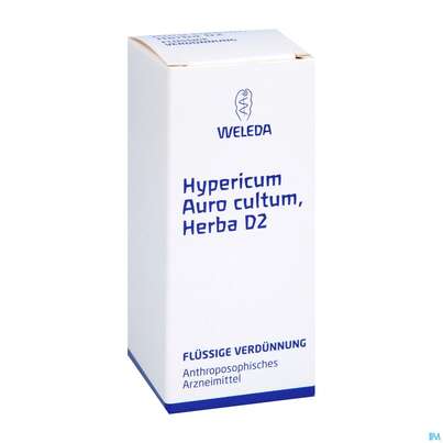 Hypericum/auro Cultum Herba -weleda Dilution D 2 50ml, A-Nr.: 1461878 - 06