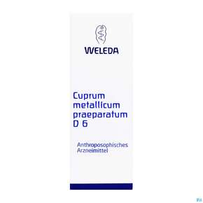 Cuprum Metallicum Praep -weleda Trituration D 6 20g, A-Nr.: 1470073 - 01
