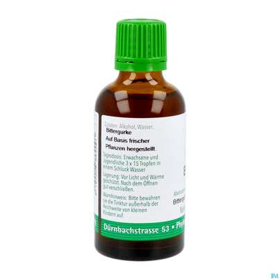 Bittergurke Tinktur Phytopharma 50ml, A-Nr.: 3451275 - 02