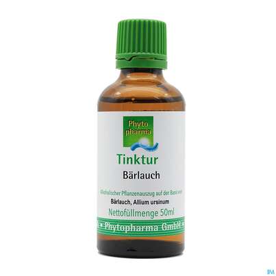 Sie sehen eine Packung Baerlauch Tinktur Phytopharma 50ml, Produktbild: 01 Baerlauch Tinktur Phytopharma 50ml, A-Nr.: 3173416 - 01