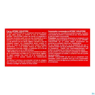 Arterin Tabl Cholesterin Bergamotte/pflanzlich 50000 90st, A-Nr.: 5803057 - 08