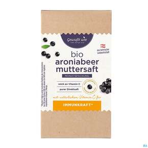 Aronia Bio/muttersaft Gewusst Wie 3l, A-Nr.: 5883754 - 01