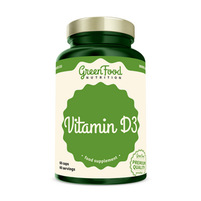 GreenFood Nutrition Vitamin D3 60 Kapseln, A-Nr.: 5634867 - 01