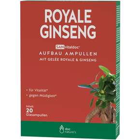 doc nature‘s ROYAL GINSENG Aufbau Ampullen, Sanvital, A-Nr.: 6000550 - 01