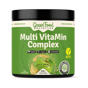 GreenFood Nutrition Multi VitaMin Complex 240 G Apfel, A-Nr.: 6004660 - 01