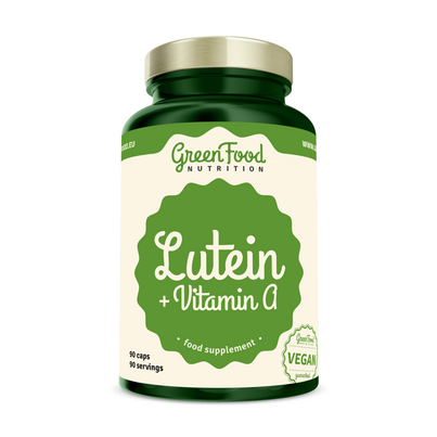 GreenFood Nutrition Lutein + Vitamin A 90 Kapseln, A-Nr.: 6004269 - 01