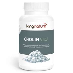 KINGNATURE Cholin Vida Kaps 120 mg Ds 90 Stk, A-Nr.: 6010979 - 01
