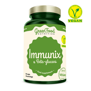 GreenFood Nutrition Immunix &amp;amp; Beta-Glucane 90 Kapseln, A-Nr.: 5634672 - 01