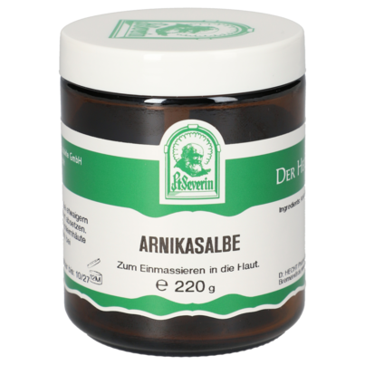 Sie sehen eine Packung ARNIKA SALBE 220 G, Produktbild: 01 ARNIKA SALBE 220 G, A-Nr.: 5713331 - 01