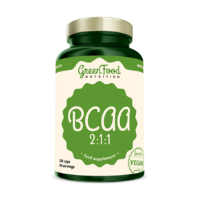 GreenFood Nutrition BCAA 2:1:1 120 Kapseln, A-Nr.: 5634028 - 01