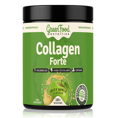 GreenFood Nutrition Collagen Forte Apfel 180 G, A-Nr.: 6004453 - 01