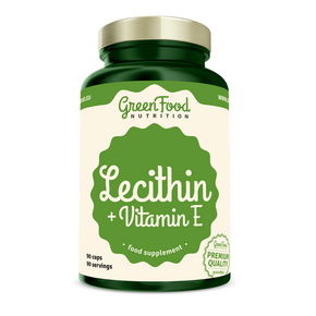 GreenFood Nutrition Lecithin + Vitamin E 90 Kapseln, A-Nr.: 5833733 - 01