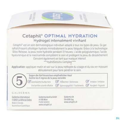Cetaphil Optimal Hydration Hydro-gel Intensiv Belebend 48g, A-Nr.: 5698910 - 08