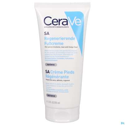 Sie sehen eine Packung Fuss Creme Cerave Regenierend 88ml, Produktbild: 04 Fuss Creme Cerave Regenierend 88ml, A-Nr.: 4801843 - 04