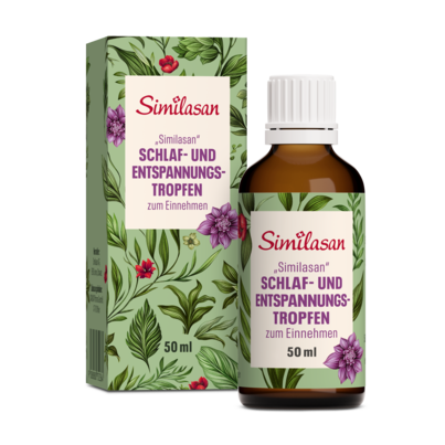 Sie sehen eine Packung „Similasan“ Schlaf- und Entspannungstropfen zum Einnehmen, Produktbild: 01 „Similasan“ Schlaf- und Entspannungstropfen zum Einnehmen, A-Nr.: 0752361 - 01